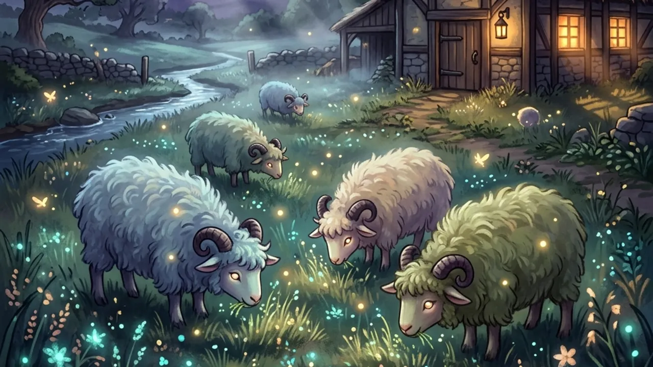 Bild zum Leitfaden: Draculamm und mystische Nutztiere in Moonlight Peaks