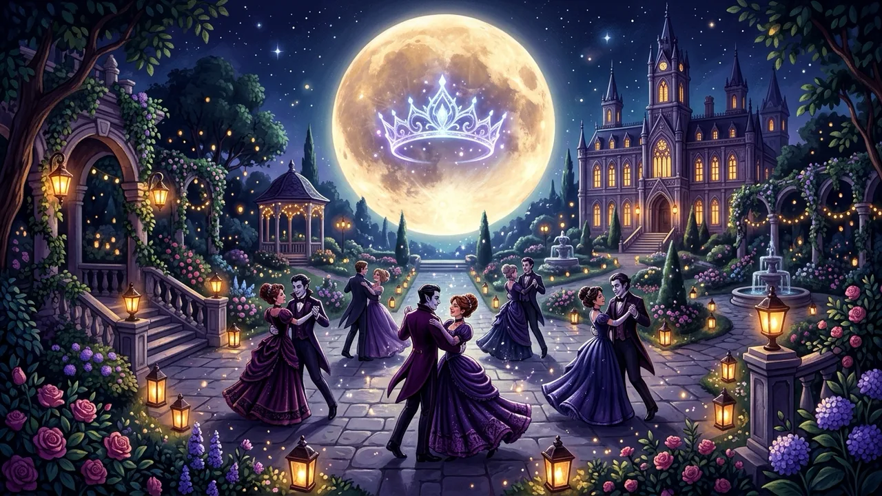 Bild zum Leitfaden: Moonlight Peaks Mondlichtball: Datum, bestgekleidetes Paar und Kronen
